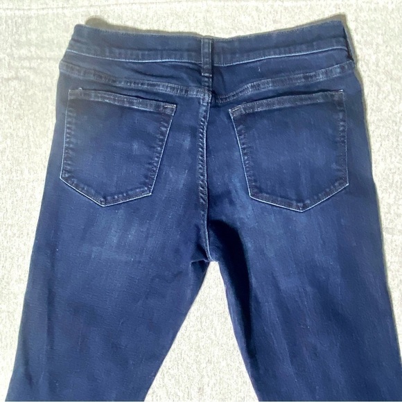 Banana Republic Jeans Women's 6 Blue Slim Bootcut Mid Rise Western Stretch Denim - Picture 7 of 11